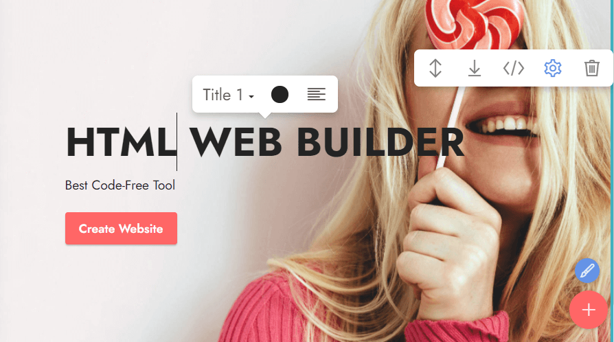  Free HTML Website Builder