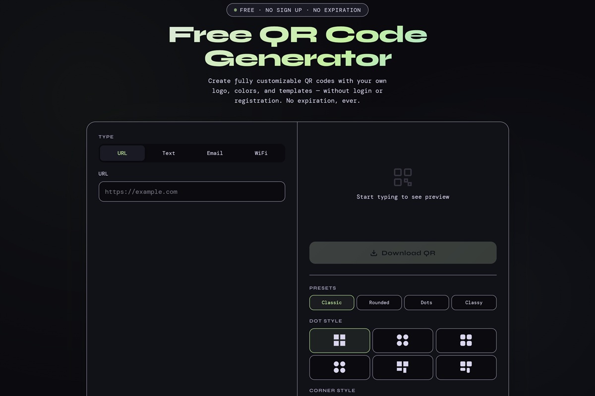 Free Qr Code Generator With Logo